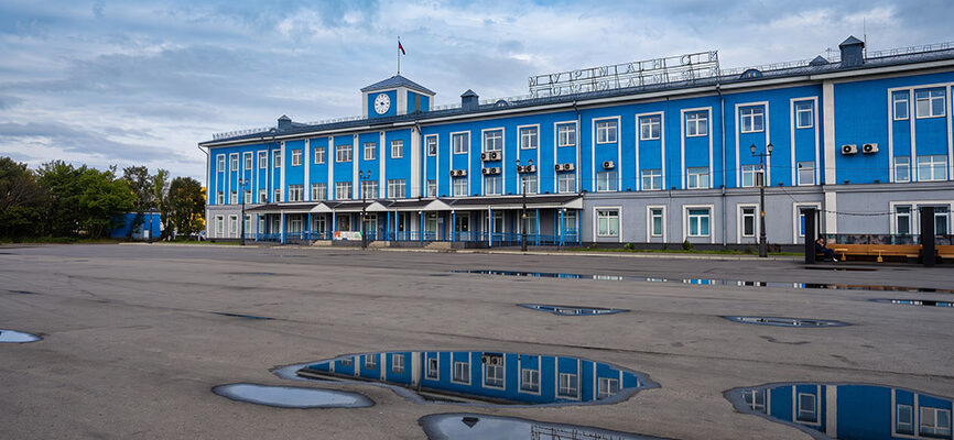 Маршрут по Мурманску: Морской вокзал